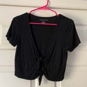AE black blouse